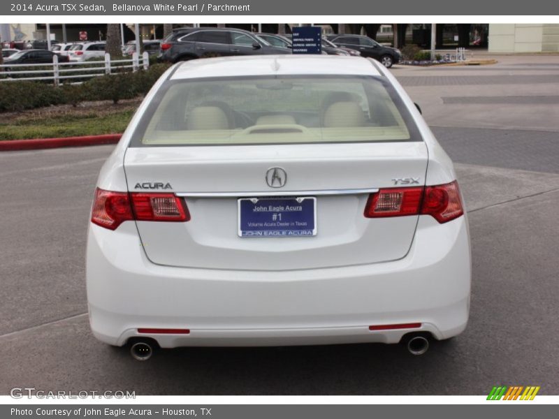 Bellanova White Pearl / Parchment 2014 Acura TSX Sedan