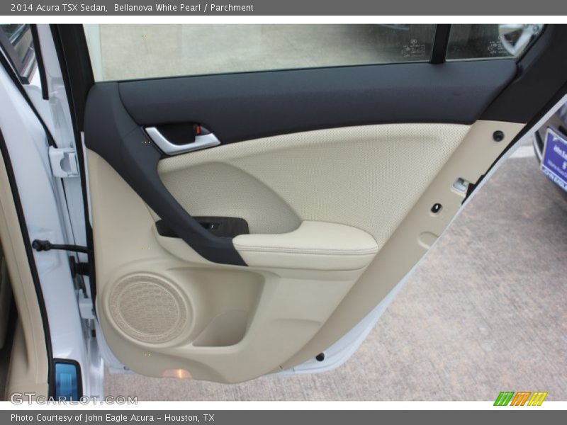 Bellanova White Pearl / Parchment 2014 Acura TSX Sedan