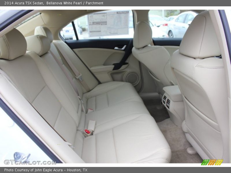 Bellanova White Pearl / Parchment 2014 Acura TSX Sedan