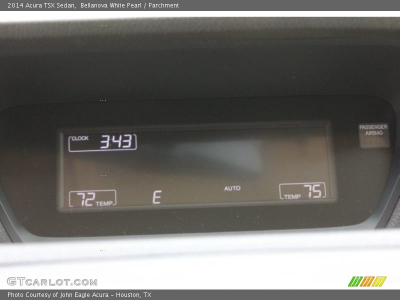 Bellanova White Pearl / Parchment 2014 Acura TSX Sedan