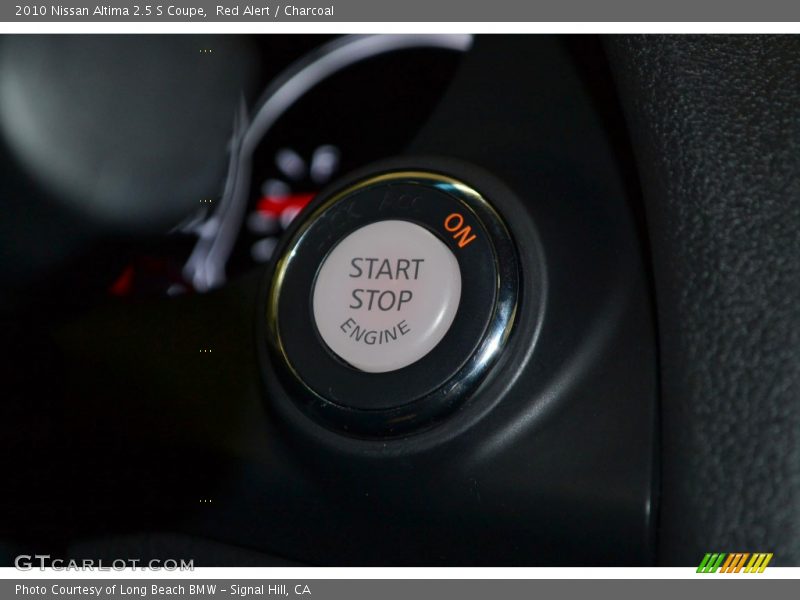 Red Alert / Charcoal 2010 Nissan Altima 2.5 S Coupe