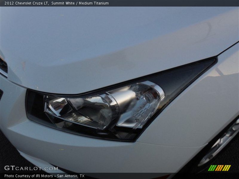 Summit White / Medium Titanium 2012 Chevrolet Cruze LT