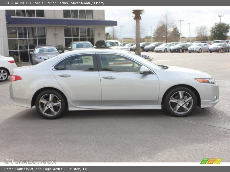 Silver Moon / Ebony 2014 Acura TSX Special Edition Sedan