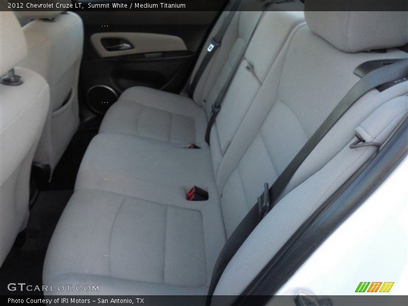 Summit White / Medium Titanium 2012 Chevrolet Cruze LT