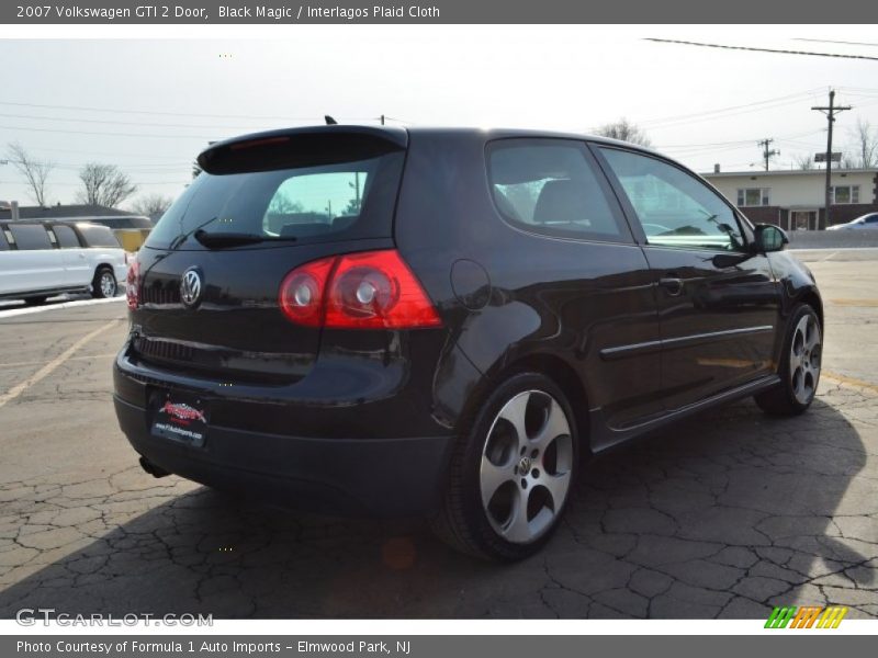 Black Magic / Interlagos Plaid Cloth 2007 Volkswagen GTI 2 Door