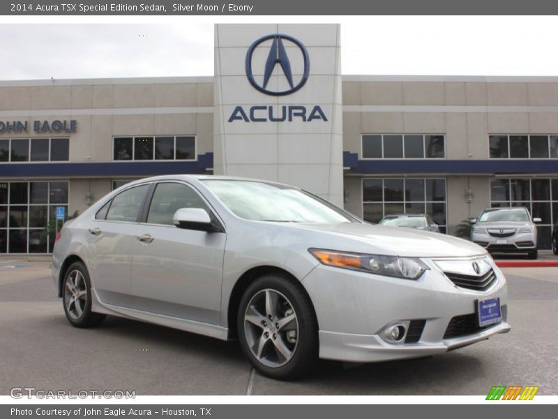 Silver Moon / Ebony 2014 Acura TSX Special Edition Sedan