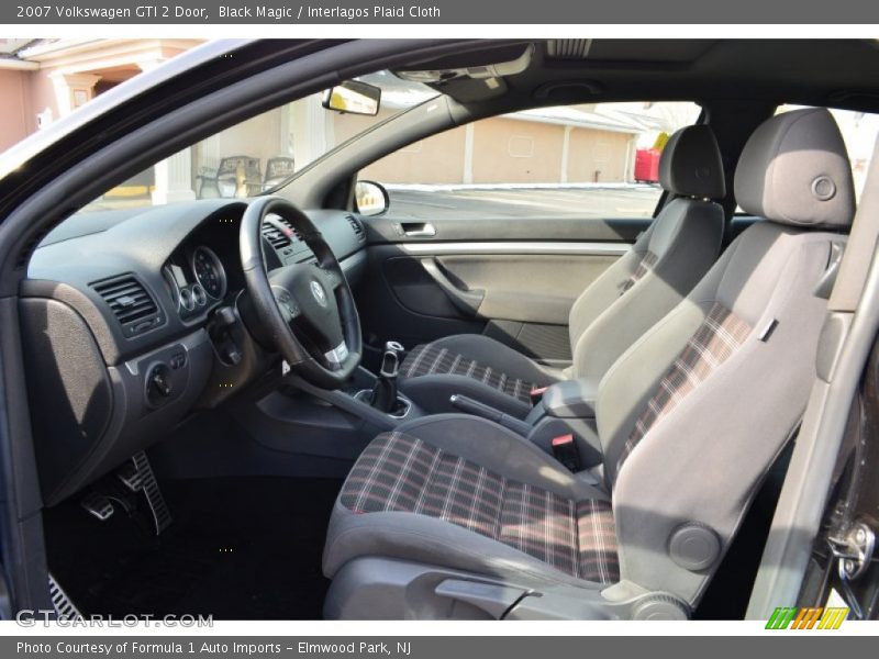Black Magic / Interlagos Plaid Cloth 2007 Volkswagen GTI 2 Door