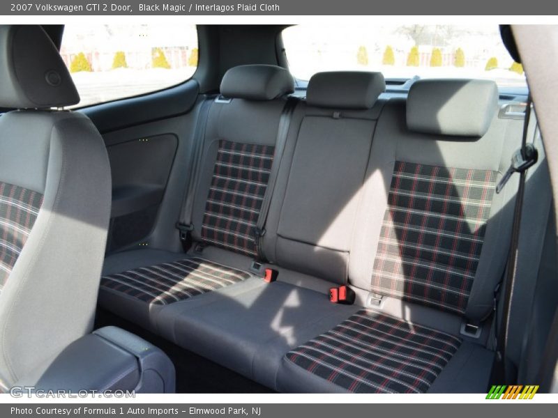 Black Magic / Interlagos Plaid Cloth 2007 Volkswagen GTI 2 Door