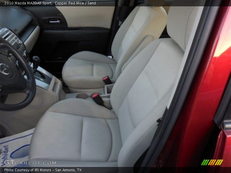 Copper Red Mica / Sand 2010 Mazda MAZDA5 Sport