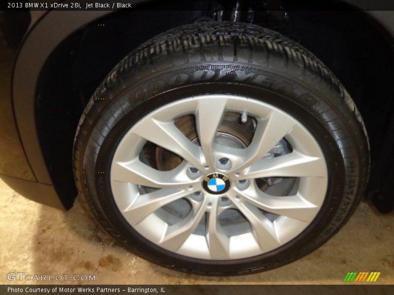 Jet Black / Black 2013 BMW X1 xDrive 28i