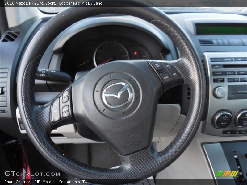 Copper Red Mica / Sand 2010 Mazda MAZDA5 Sport