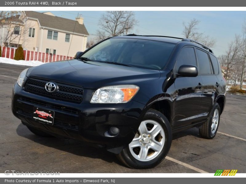 Black / Taupe 2006 Toyota RAV4 4WD