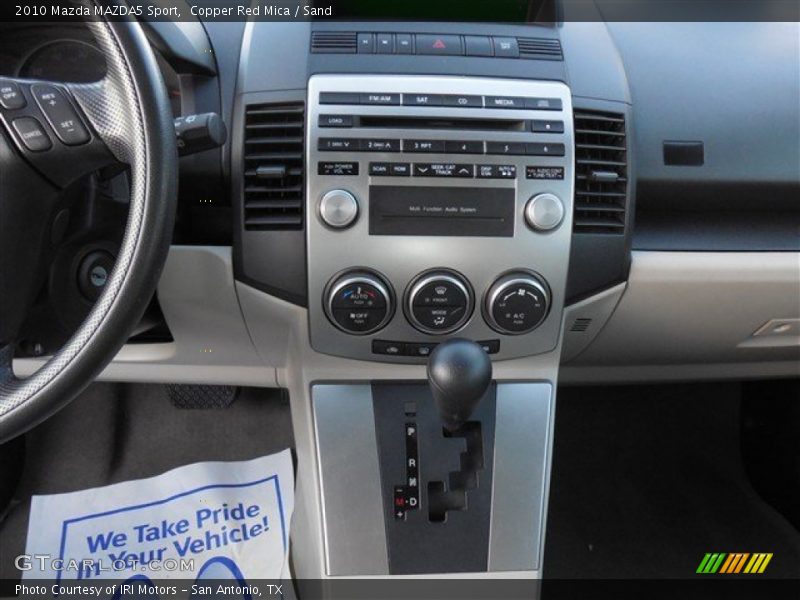 Copper Red Mica / Sand 2010 Mazda MAZDA5 Sport