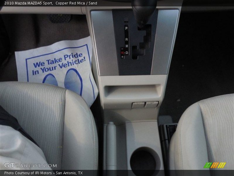 Copper Red Mica / Sand 2010 Mazda MAZDA5 Sport