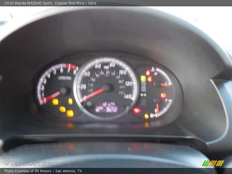 Copper Red Mica / Sand 2010 Mazda MAZDA5 Sport