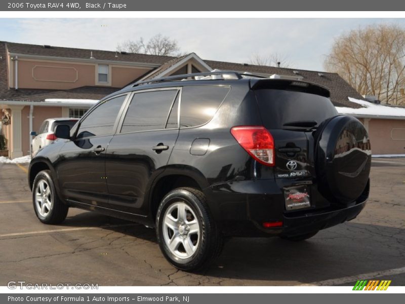 Black / Taupe 2006 Toyota RAV4 4WD