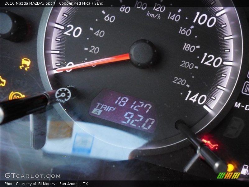 Copper Red Mica / Sand 2010 Mazda MAZDA5 Sport