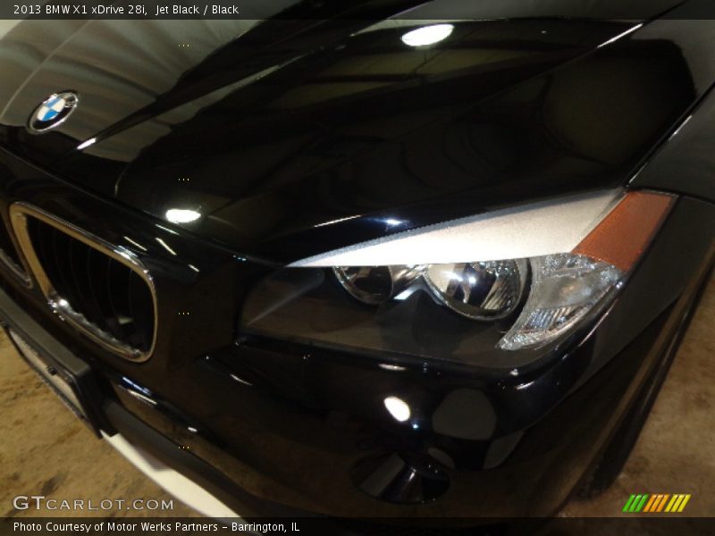 Jet Black / Black 2013 BMW X1 xDrive 28i