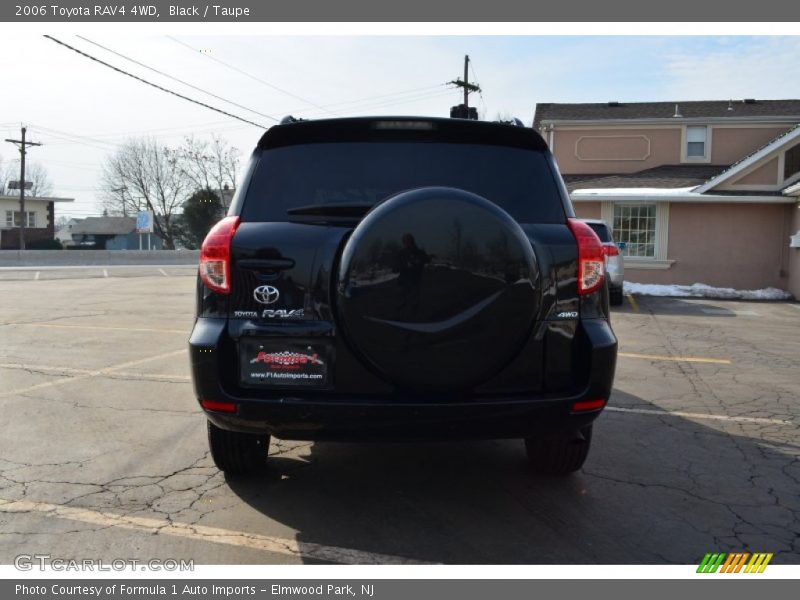 Black / Taupe 2006 Toyota RAV4 4WD
