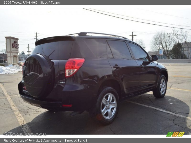 Black / Taupe 2006 Toyota RAV4 4WD