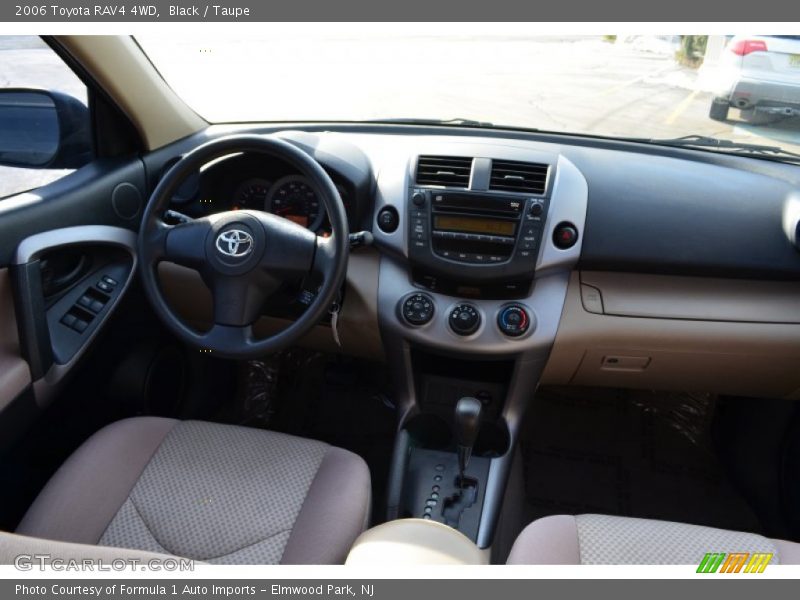 Black / Taupe 2006 Toyota RAV4 4WD