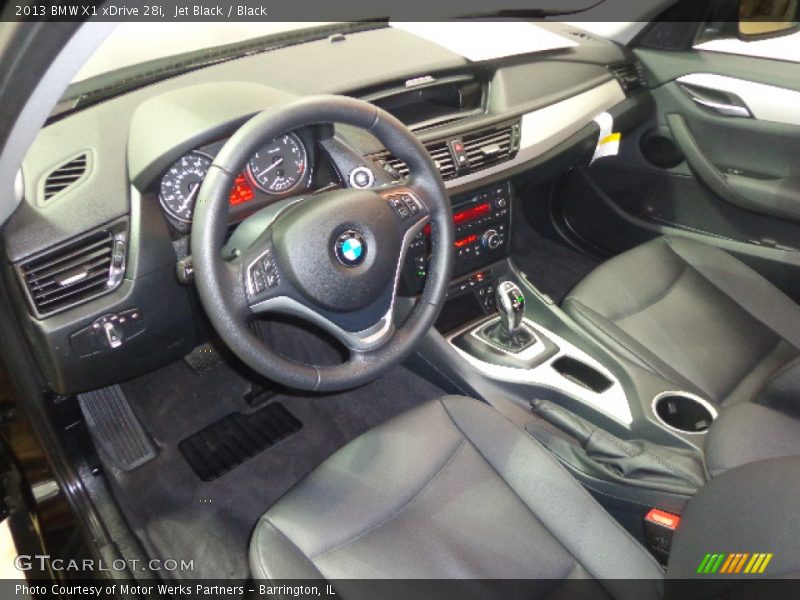 Jet Black / Black 2013 BMW X1 xDrive 28i
