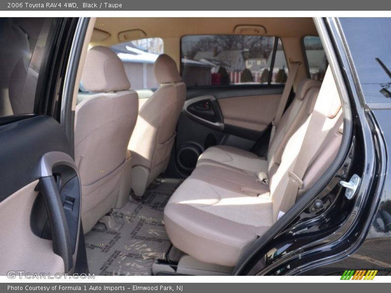 Black / Taupe 2006 Toyota RAV4 4WD