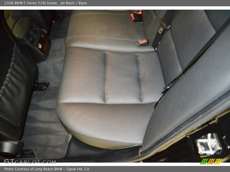 Jet Black / Black 2008 BMW 5 Series 528i Sedan