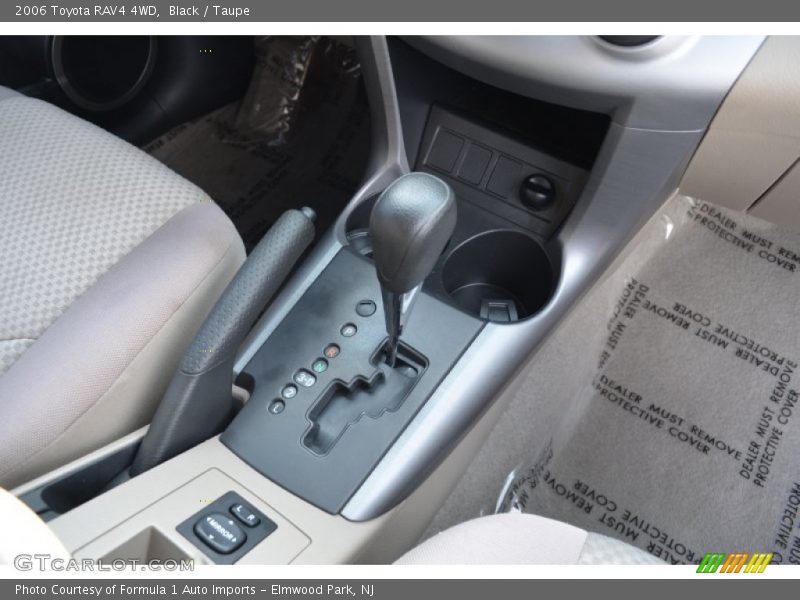 Black / Taupe 2006 Toyota RAV4 4WD