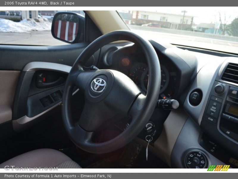 Black / Taupe 2006 Toyota RAV4 4WD