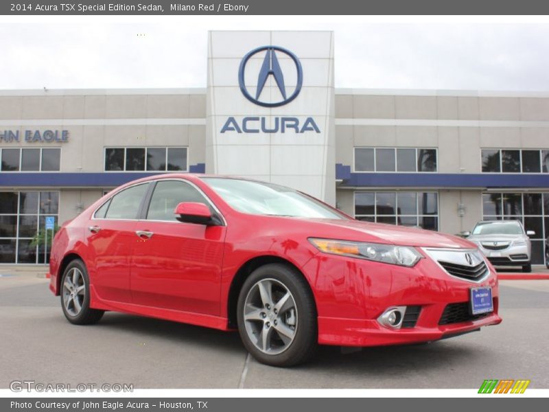Milano Red / Ebony 2014 Acura TSX Special Edition Sedan