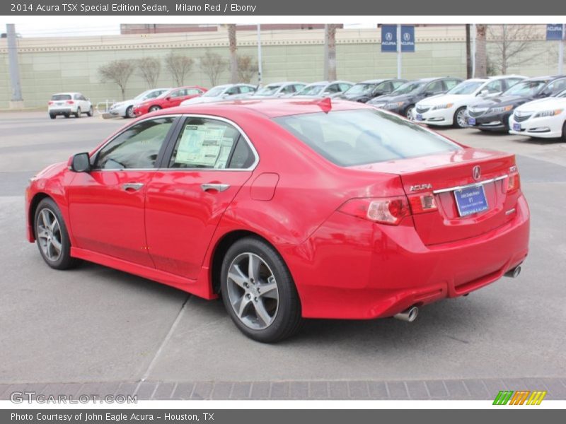 Milano Red / Ebony 2014 Acura TSX Special Edition Sedan