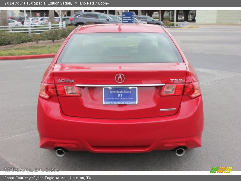 Milano Red / Ebony 2014 Acura TSX Special Edition Sedan