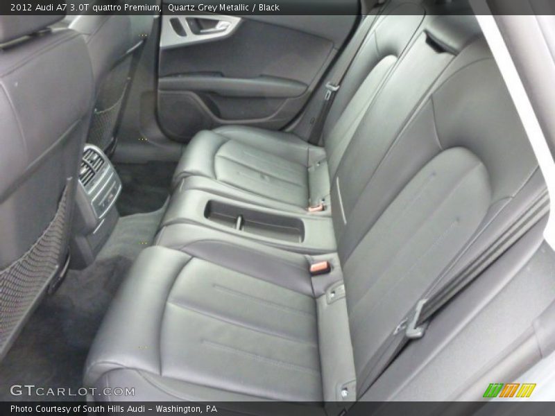 Rear Seat of 2012 A7 3.0T quattro Premium
