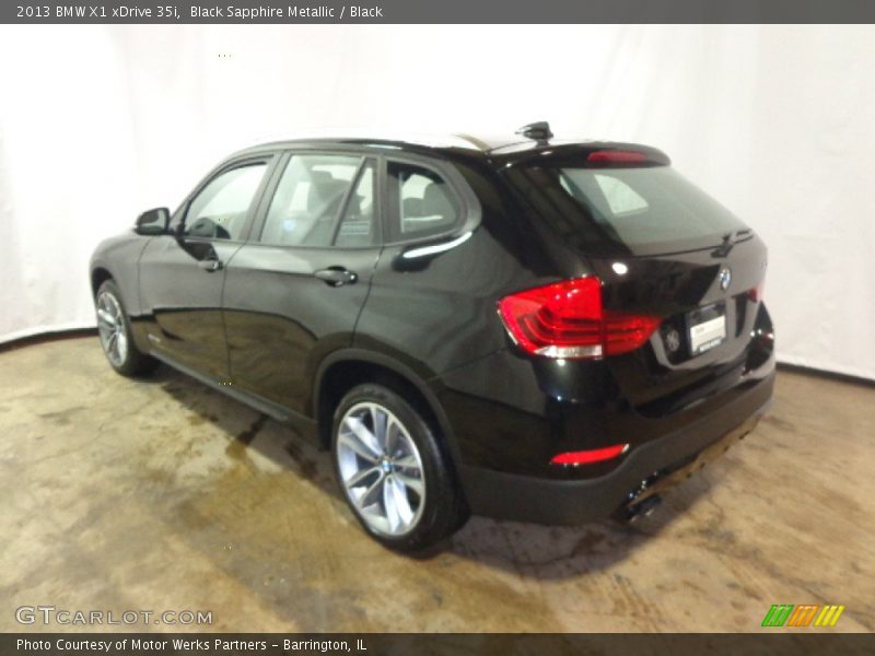 Black Sapphire Metallic / Black 2013 BMW X1 xDrive 35i