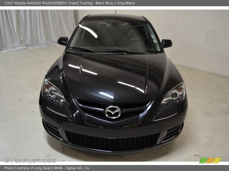 Black Mica / Gray/Black 2007 Mazda MAZDA3 MAZDASPEED3 Grand Touring