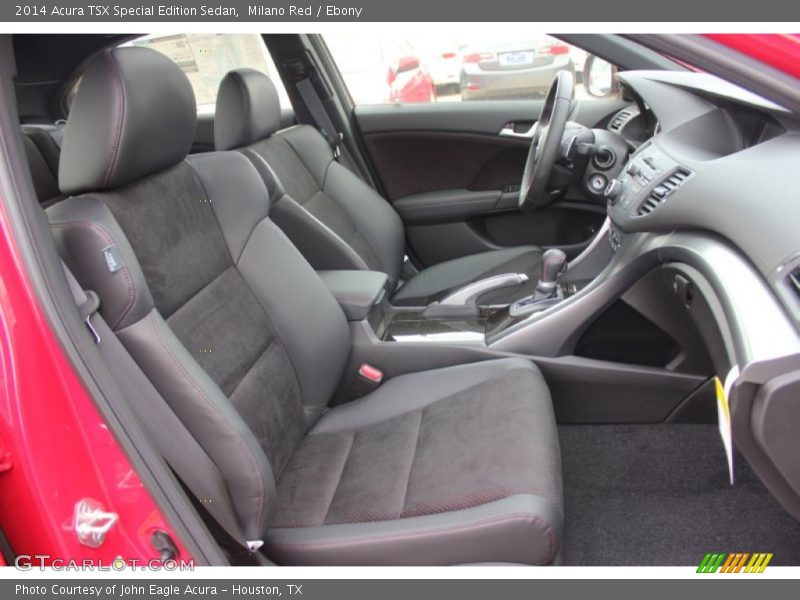 Front Seat of 2014 TSX Special Edition Sedan