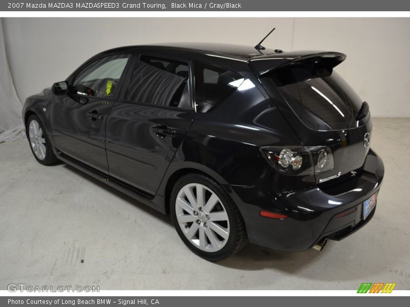 Black Mica / Gray/Black 2007 Mazda MAZDA3 MAZDASPEED3 Grand Touring