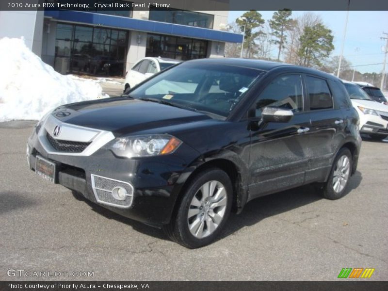Crystal Black Pearl / Ebony 2010 Acura RDX Technology