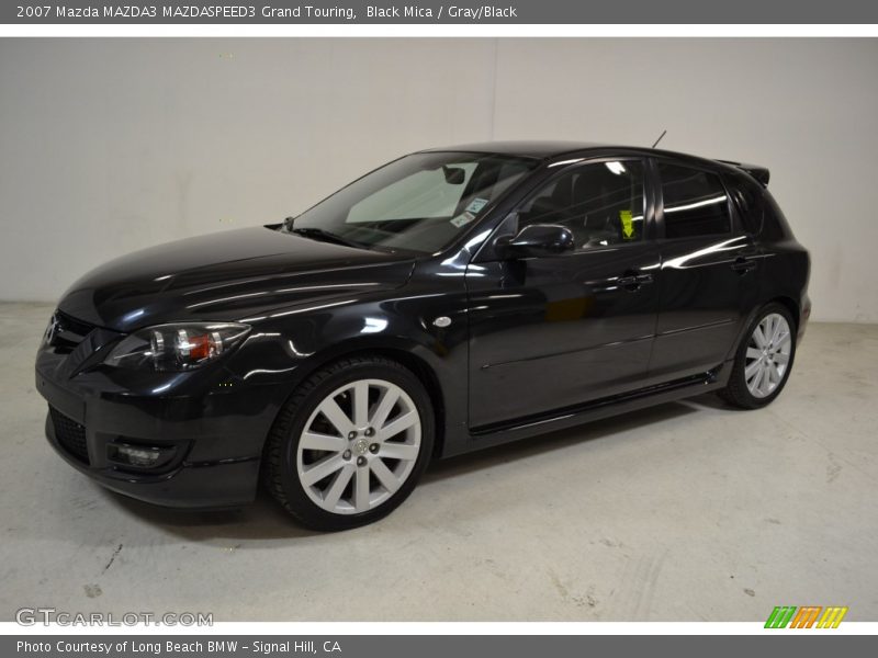 Black Mica / Gray/Black 2007 Mazda MAZDA3 MAZDASPEED3 Grand Touring