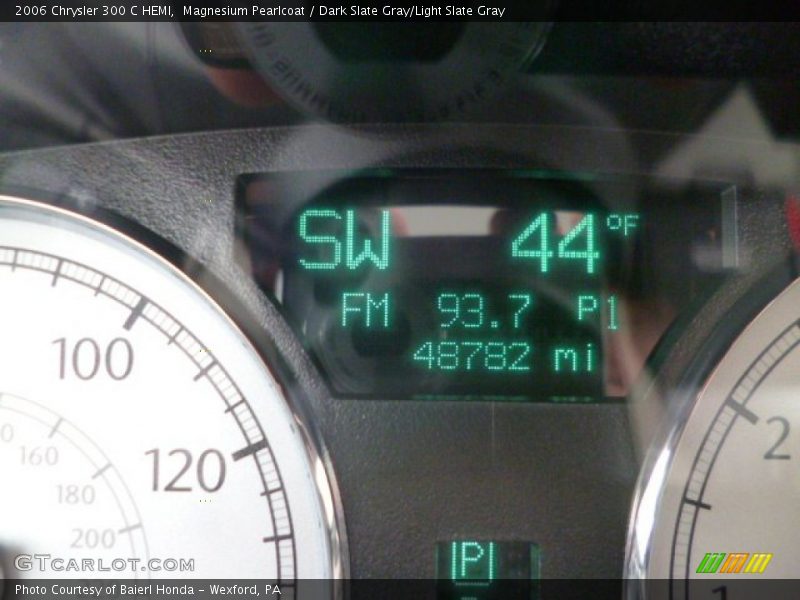 Magnesium Pearlcoat / Dark Slate Gray/Light Slate Gray 2006 Chrysler 300 C HEMI
