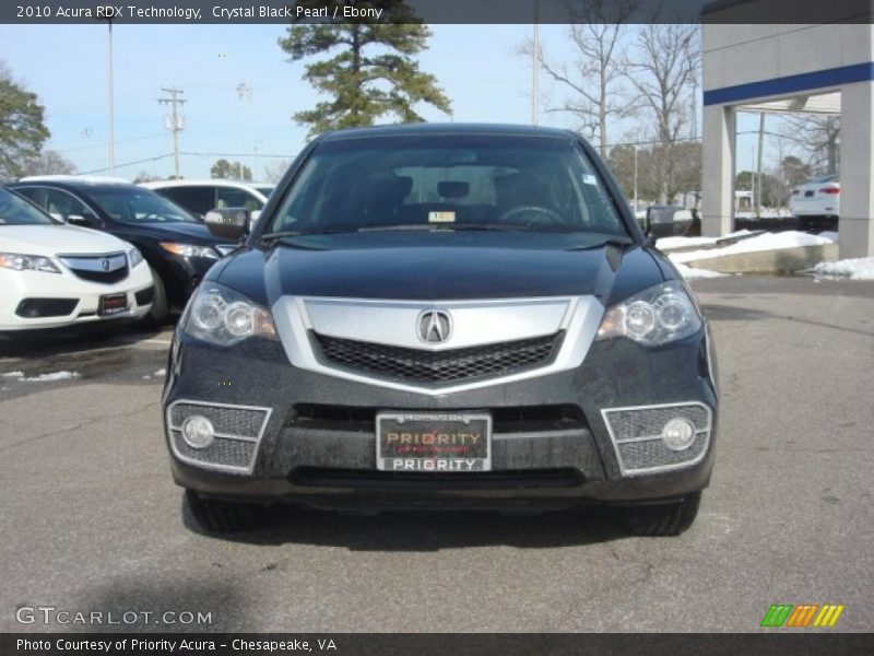 Crystal Black Pearl / Ebony 2010 Acura RDX Technology