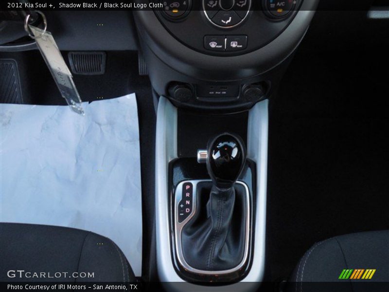 Shadow Black / Black Soul Logo Cloth 2012 Kia Soul +