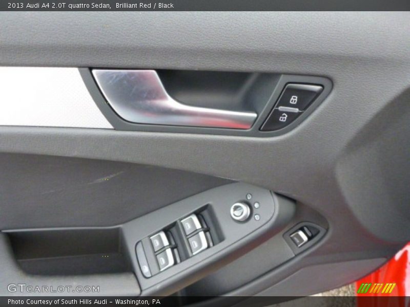 Brilliant Red / Black 2013 Audi A4 2.0T quattro Sedan