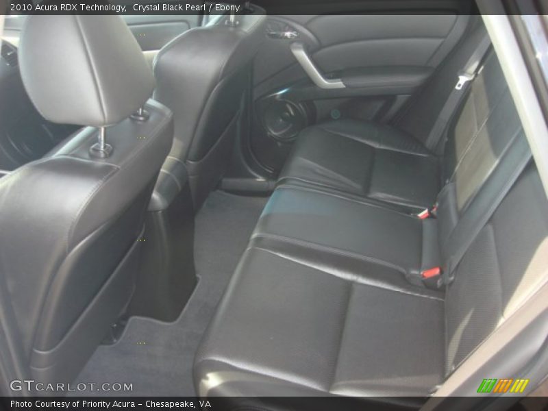 Crystal Black Pearl / Ebony 2010 Acura RDX Technology