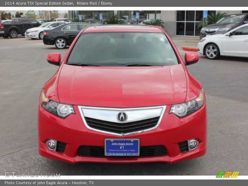 Milano Red / Ebony 2014 Acura TSX Special Edition Sedan
