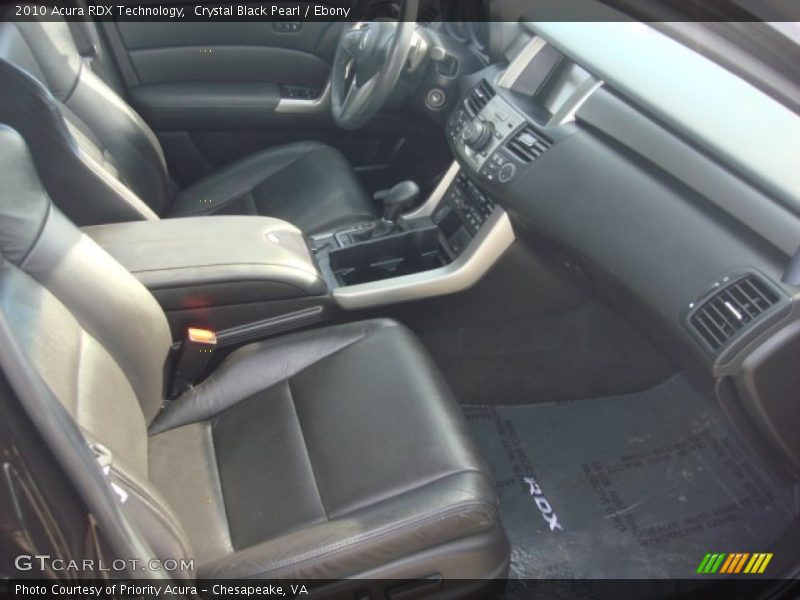 Crystal Black Pearl / Ebony 2010 Acura RDX Technology