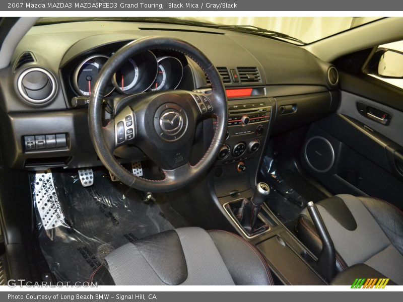 Gray/Black Interior - 2007 MAZDA3 MAZDASPEED3 Grand Touring 