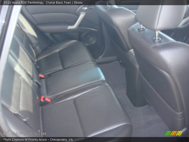 Crystal Black Pearl / Ebony 2010 Acura RDX Technology
