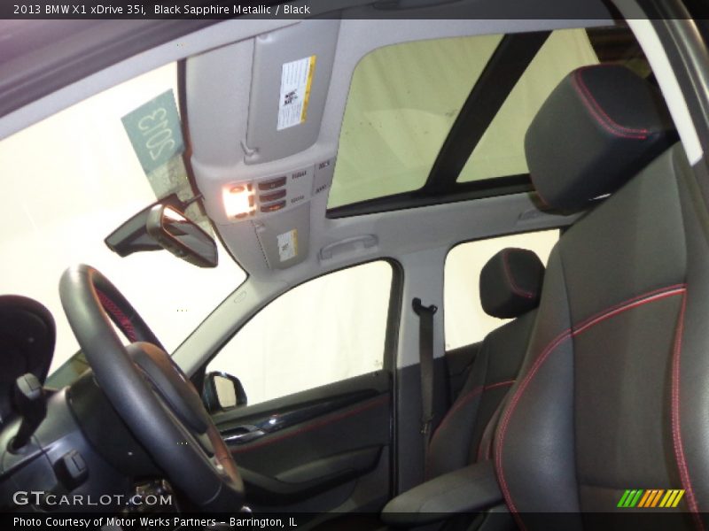 Black Sapphire Metallic / Black 2013 BMW X1 xDrive 35i